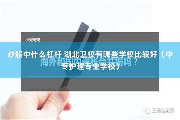 炒股中什么杠杆 湖北卫校有哪些学校比较好（中专护理专业学校）