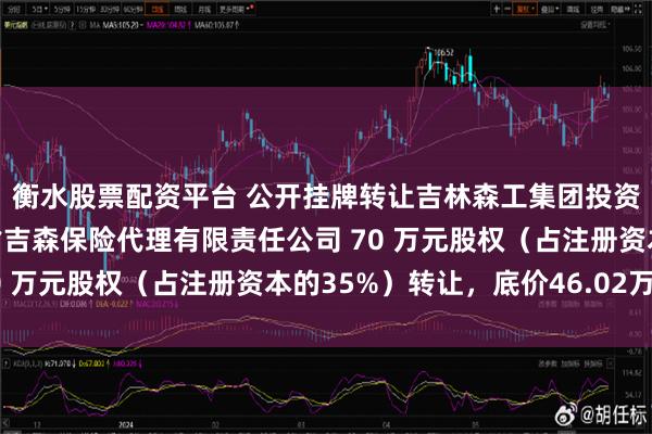 衡水股票配资平台 公开挂牌转让吉林森工集团投资有限公司持有的吉林省吉森保险代理有限责任公司 70 万元股权（占注册资本的35%）转让，底价46.02万元