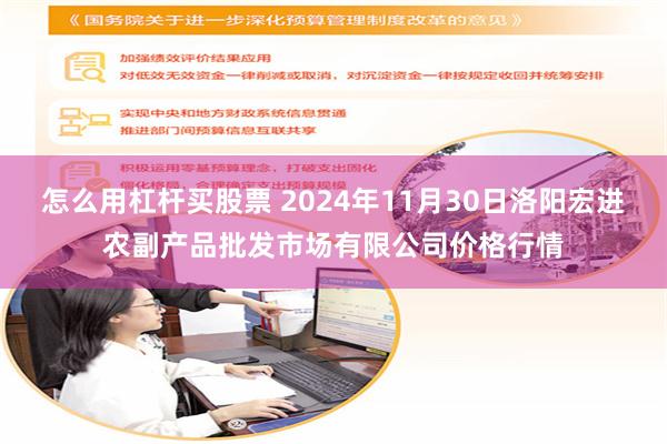 怎么用杠杆买股票 2024年11月30日洛阳宏进农副产品批发市场有限公司价格行情